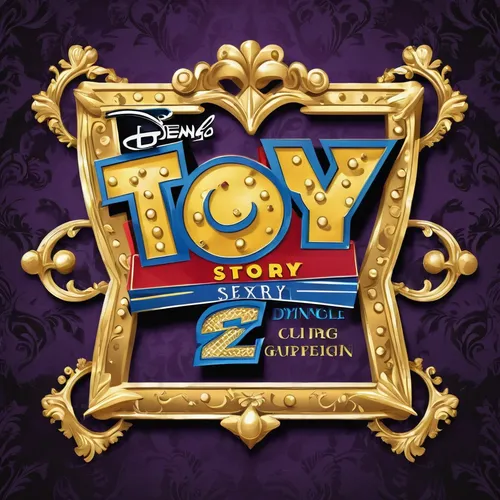 Create a suspenseful Toy Story logo with dark shadows,toy's story,toy story,cd cover,toy,attraction theme,toy box,store icon,the logo,toy toys,toy block,toys,toy store,walt disney center,disney,plasti