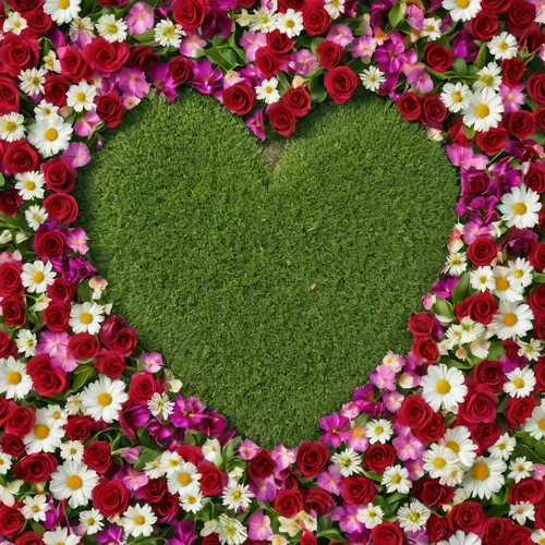 A heart shape made up of flowers,floral heart,flowers png,two-tone heart flower,floral digital background,heart shrub,flower wall en,flower background,floral background,flower carpet,heart background,