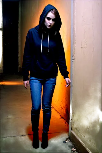 alleyways,videoclip,alleyway,evp,alleys,isolda,corridors,alley,trayvon,photo shoot with edit,ghostley,hooded,blind alley,woman walking,videography,girl walking away,black jane doe,darktown,henchwoman,scary woman,Illustration,Realistic Fantasy,Realistic Fantasy 07