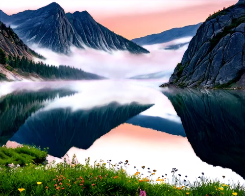 alpine lake,high mountain lake,mountain lake,mountainlake,heaven lake,beautiful lake,dove lake,crater lake,virtual landscape,salt meadow landscape,glacial lake,evening lake,snake river lakes,beautiful landscape,lake moraine,landscape background,background view nature,morskie oko,mountain valleys,volcanic lake,Illustration,Japanese style,Japanese Style 16