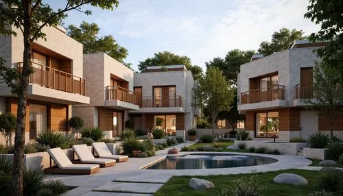 3d rendering,townhomes,residencial,render,amanresorts,villas,landscape design sydney,riad,terraces,holiday villa,ecovillages,oberoi,landscaped,courtyards,bungalows,revit,new housing development,inmobiliaria,courtyard,3d rendered