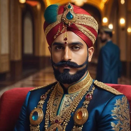 sikh,sultan,virat kohli,indian celebrity,imperial period regarding,turban,indian,mahendra singh dhoni,rajasthan,bridegroom,sarapatel,from persian shah,bhajji,sikaran,jawaharlal,jaipur,india,male character,golden weddings,royal tiger,Illustration,Retro,Retro 16