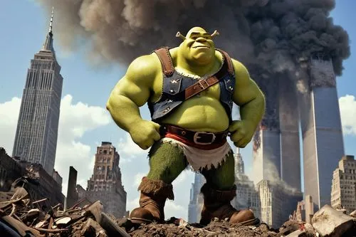 minion hulk,avenger hulk hero,ogre,hulk,incredible hulk,lopushok,ork,big hero,rubble,landfill,heavy construction,construction worker,cleanup,september 11,builder,bane,cgi,aaa,kong,king kong,Illustration,Abstract Fantasy,Abstract Fantasy 10