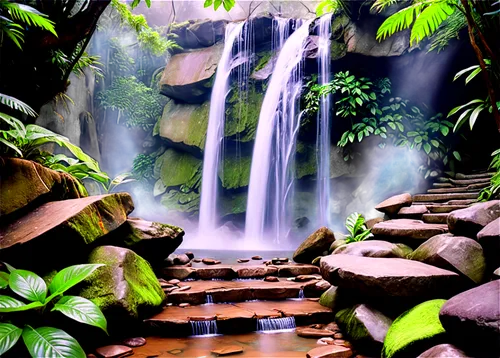 green waterfall,water fall,brown waterfall,waterfall,waterfalls,rain forest,water falls,rainforest,tropical forest,cascading,rainforests,waterval,cachoeira,chikmagalur,yunque,arenal volcano,falls,gondwanaland,cascada,nectan,Conceptual Art,Daily,Daily 13