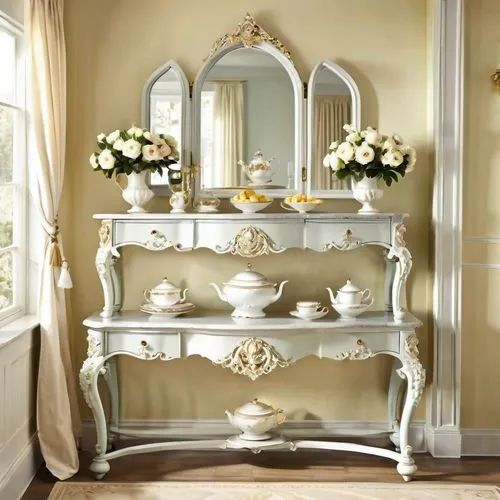 gustavian,dressing table,tureens,antique furniture,belleek,washstand,sideboard,corinthian order,tea service,antique table,decoratifs,quince decorative,sideboards,noritake,antique sideboard,mantelpieces,dresser,furnishes,rococo,tea party collection,Photography,General,Realistic