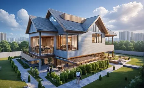 wooden house,sky apartment,asian architecture,timber house,modern house,eco-construction,house shape,house sales,cube house,chinese architecture,smart home,cube stilt houses,modern architecture,cubic house,3d rendering,danyang eight scenic,luxury real estate,residential house,two story house,smart house,Photography,General,Realistic