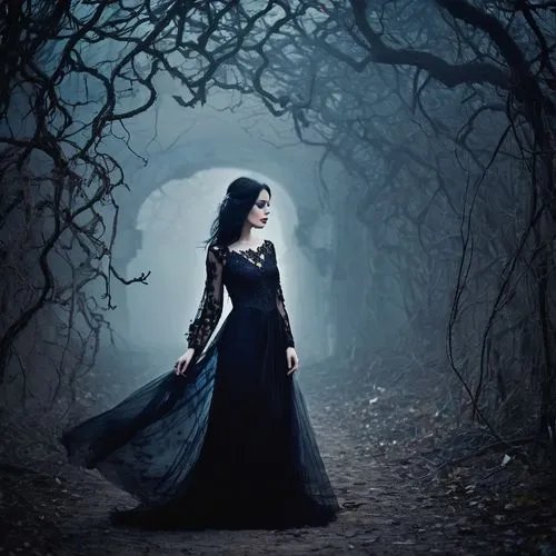 gothic woman,gothic dress,isoline,gothic portrait,hecate,malefic,evanescence,gothic style,darkling,dark gothic mood,dark angel,bewitching,gothic,the enchantress,covens,persephone,goth woman,sirenia,fantasy picture,vampire woman,Art,Artistic Painting,Artistic Painting 42