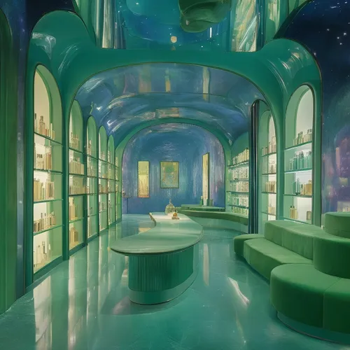 aquariums,aquarium,aqua studio,children's room,apothecary,ufo interior