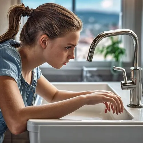 hand washing,hygiene,washing hands,girl with cereal bowl,handwashing,faucet,dishwashing,faucets,water tap,fluoridate,mixer tap,water connection,wash hands,sinkler,chlorination,water removal,sink,triclosan,washing dishes,wash your hands