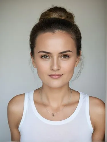 Full-size sample portrait,the woman in white tank top is smiling,sevda,natural cosmetic,elitsa,dunja,teodorescu,paikin,Photography,Documentary Photography,Documentary Photography 10