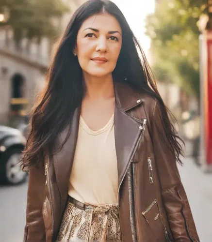 leather jacket,tuba,asian woman,azerbaijan azn,beyaz peynir,menswear for women,woman in menswear,bolero jacket,vietnamese woman,vietnamese,mulan,vintage asian,on the street,asian,woman walking,fashionista,ayasofya,eurasian,sofia,rosa bonita