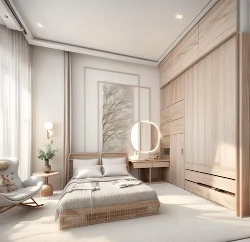 bedroom,modern room,3d rendering,room divider,canopy bed,sleeping room,modern decor,guest room,luxury home interior,contemporary decor,render,interior modern design,interior decoration,interior design,danish room,bed frame,great room,3d rendered,wooden windows,bedroom window