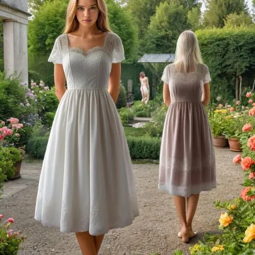 vintage dress,bridal party dress,wedding dresses,country dress,girl in a long dress from the back,wedding dress train,girl in a long dress,overskirt,dress form,day dress,bridal clothing,white winter d