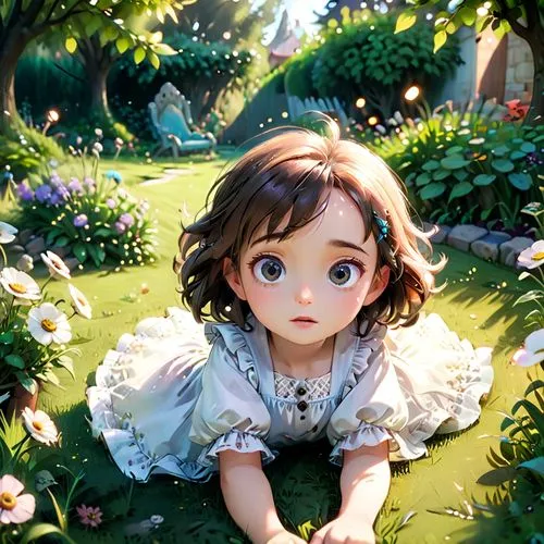 girl in the garden,little girl fairy,studio ghibli,in the garden,child fairy,child in park,garden fairy,girl picking flowers,girl in flowers,girl lying on the grass,child portrait,the little girl,little girl,clove garden,vanessa (butterfly),cinderella,little child,the little girl's room,little girl in wind,violet evergarden,Anime,Anime,Cartoon