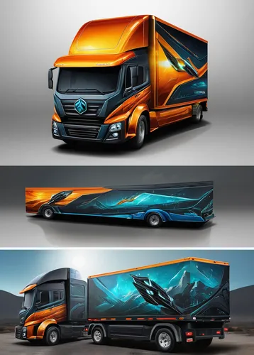 Create a futuristic logo for an electric truck company,mercedes-benz sprinter,teardrop camper,cybertruck,opel movano,racing transporter,volkswagen crafter,motorhomes,chevrolet uplander,gmc motorhome,m