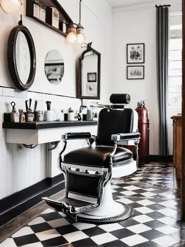 barber beauty shop,barber shop,barbershop,barbers chair,barbier,hairdressing salon,barbering,saloon,salon,barbershops,barbers,barber,salons,hairdressing,coiffeur,beauty room,vintage style,antique style,hairdressers,beauty salon,Illustration,Black and White,Black and White 24