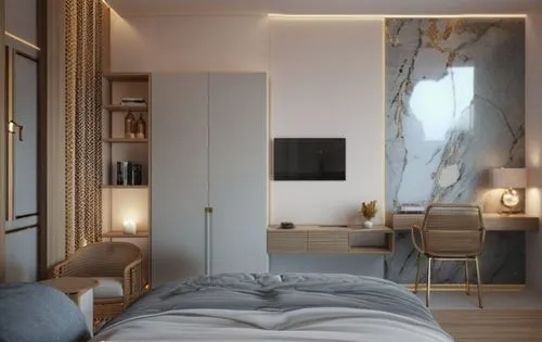 modern room,bedroom,room divider,guest room,modern decor,modern minimalist bathroom,danish room,sleeping room,contemporary decor,interior design,wall lamp,an apartment,interior modern design,apartment,bedroom window,great room,3d rendering,guestroom,home interior,shared apartment