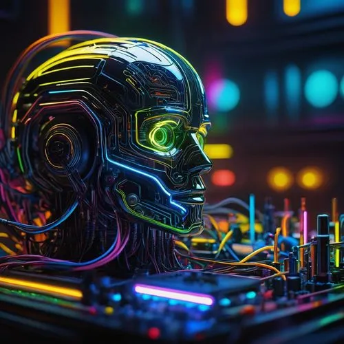 electronic music,dj,electro,computer art,electronic,disc jockey,cyberpunk,oscillator,digiart,disco,techno,cybernetics,cyber,disk jockey,techno color,synthesizer,old elektrolok,electronic market,robotic,artificial intelligence,Conceptual Art,Daily,Daily 19