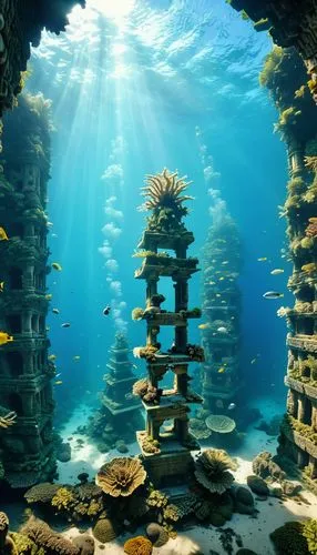 underwater landscape,underwater oasis,coral reef,ocean underwater,underwater background,underwater playground,Photography,General,Realistic