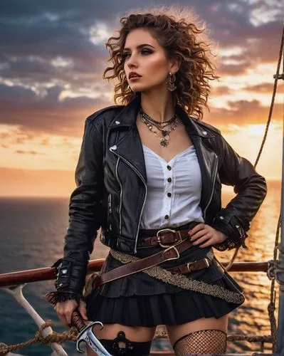 pirate,yachtswoman,petrova,girl on the boat,pirata,seafaring,pirate ship,pirating,at sea,steampunk,ahoy,scarlet sail,gitana,pirate treasure,eretria,sea sailing ship,eleonora,sailing,ariadna,black pearl,Conceptual Art,Fantasy,Fantasy 30