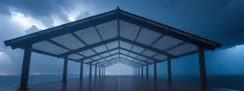 gazebos,gazebo,saltburn pier,bandstand,bandstands,pergola,pergolas,pier,cromer pier,the pier,stormy blue,shelter,st ives pier,lifeguard tower,wooden pier,blue hour,long exposure light,eastbourne pier,scripps pier,tormenta,Photography,General,Realistic