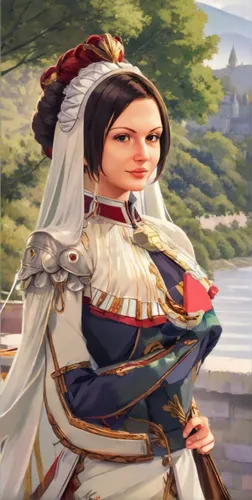 hanbok,shuanghuan noble,yi sun sin,wuchang,kosmea,celtic queen,sterntaler,hwachae,sultana,oriental princess,yuanyang,woman holding pie,xizhi,wife,goki,geisha,erika,girl in a historic way,balalaika,guilinggao