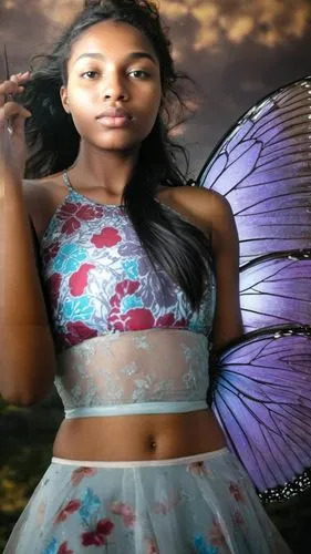 suhana,butterfly background,faerie,little girl fairy,padmapriya,julia butterfly