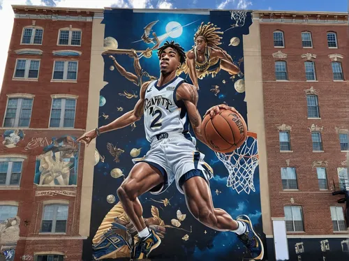 mural,memphis,brooklyn street art,baltimore,cincinnati,milwaukee,murals,memphis pattern,harlem,michael jordan,denver,indianapolis,outdoor basketball,knauel,brooklyn,omaha,detroit,albuquerque,drexel,minneapolis,Conceptual Art,Fantasy,Fantasy 27