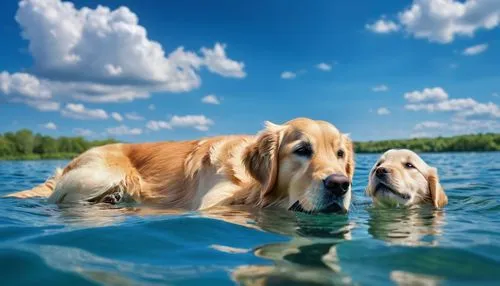 dog in the water,retriever,water dog,rescue dogs,pet vitamins & supplements,golden retriever,golden retriver,dog photography,to swim,retrieve,synchronized swimming,two dogs,labrador retriever,swimming,companion dog,swimmers,dog-photography,swim,hunting dogs,paddling,Photography,General,Commercial