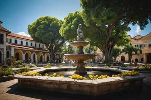 venice square,palo alto,stanford university,santa barbara,city fountain,august fountain,piazza san marc,plaza de armas,lucca,old fountain,village fountain,water fountain,verona,vencel square,maximilian fountain,piazza,neptune fountain,decorative fountains,aix-en-provence,garden of the fountain