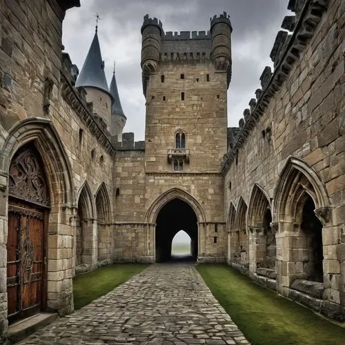 castellated,bargate,wewelsburg,pierrefonds,medieval castle,vesselin,dinan,castles,hogwarts,fougeres,fougere,cluny,templar castle,carcassone,jedburgh,castel,castle,castling,castlelike,pointed arch,Illustration,Abstract Fantasy,Abstract Fantasy 23