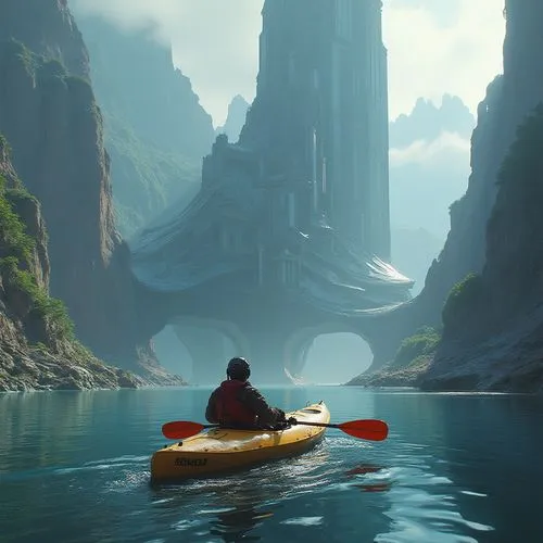 kayaking,kayak,kayaks,canoeing,yangtze,kayaker