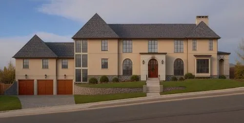 shingle roof, stucco exterior, cobblestone driveway, street and street curb,mcmansion,bendemeer estates,maisons,dreamhouse,luxury home,mcmansions,beautiful home,domaine,townhomes,two story house,count