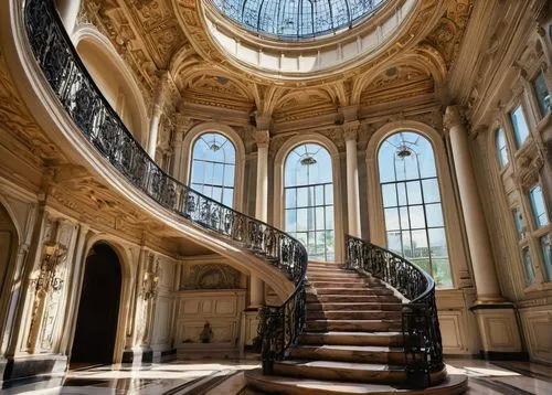 staircase,outside staircase,circular staircase,versailles,cochere,winding staircase,staircases,entrance hall,chantilly,chateau,enfilade,villa cortine palace,balustrade,ritzau,foyer,palatial,hermitage,chambord,versaille,grandeur,Photography,Fashion Photography,Fashion Photography 16