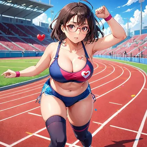 sports girl,yanmei,track and field,mei,track,shotput,track athlete,miyahara,female runner,ekiden,okagbare,yasuhara,sports exercise,mizuno,athlete,sportsgirl,running,yuhara,miyuki,muscle woman,Anime,Anime,Realistic