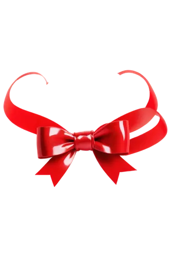 Cartoon Christmas bow, bright red, shiny, glossy, ribbon-like, tied in a perfect knot, sparkly glitter, festive holiday atmosphere, colorful background, playful composition, soft focus, warm lighting,