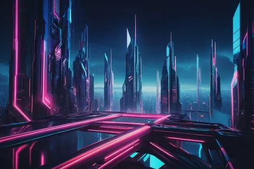 futuristic landscape,tron,cybercity,cyberia,neon arrows,synth,silico,cyberscene,polara,cyberworld,futuristic,metropolis,mainframes,cyberview,cybertown,hypermodern,cyberport,areopolis,vanu,scifi,Photography,Documentary Photography,Documentary Photography 11