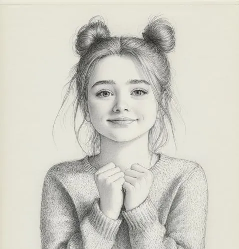 girl drawing,girl portrait,pencil drawing,graphite,pencil drawings,pencil art,Illustration,Black and White,Black and White 13