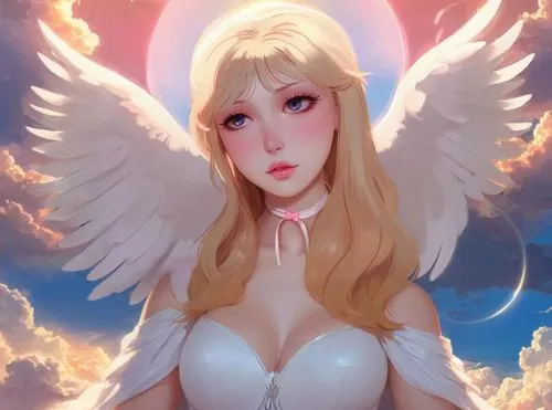 angel,angel wings,angelic,angel girl,crying angel,sunset