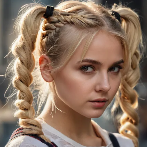 braid,hairtie,pigtail,braids,hair tie,blonde girl,hair ribbon,pixie-bob,blond girl,updo,braiding,jessamine,blonde woman,tying hair,bow-knot,elsa,katniss,rapunzel,hairstyle,braided