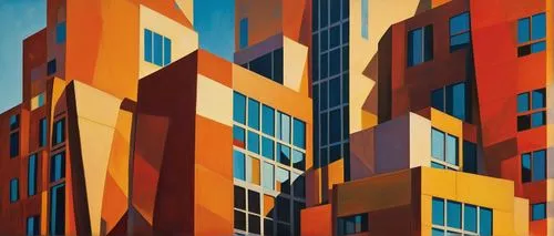 colorful facade,apartment block,apartment building,apartment blocks,apartment buildings,apartments,urban towers,colorful city,facade painting,escala,high rises,hejduk,city blocks,multistorey,condos,hypermodern,block of flats,kimmelman,balconies,skyscrapers,Art,Artistic Painting,Artistic Painting 47