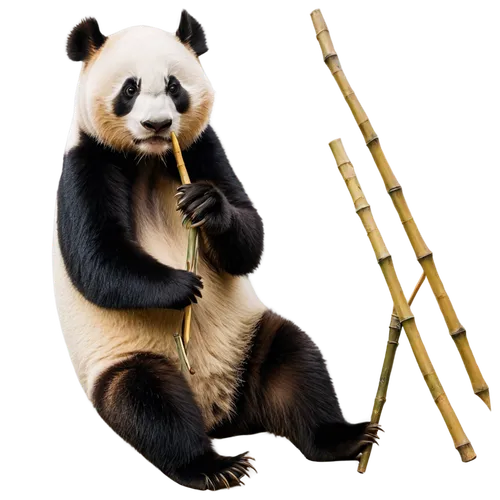 bamboo flute,bamboo,pandabear,chinese panda,pan flute,panpipe,erhu,bamboo frame,panda bear,giant panda,panda,hanging panda,angklung,traditional chinese musical instruments,oliang,bansuri,xylophone,didgeridoo,drum stick,climbing slippery pole,Illustration,Retro,Retro 25