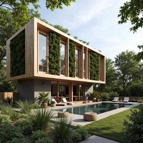 timber house,modern house,3d rendering,forest house,cubic house,landscape design sydney,passivhaus,revit,wooden house,landscaped,garden design sydney,summer house,residential house,modern architecture,garden elevation,pavillon,landscape designers sydney,corten steel,dunes house,render