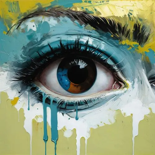 adnate,abstract eye,nielly,eyeball,hirst,grafite,Conceptual Art,Oil color,Oil Color 02