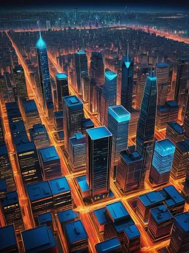 cybercity,city at night,metropolis,cybertown,megapolis,megacities,cityscape,city cities,black city,urbanworld,cityzen,coruscant,city lights,cities,microdistrict,cyberport,megalopolis,urbanized,urbanization,simcity,Art,Artistic Painting,Artistic Painting 29