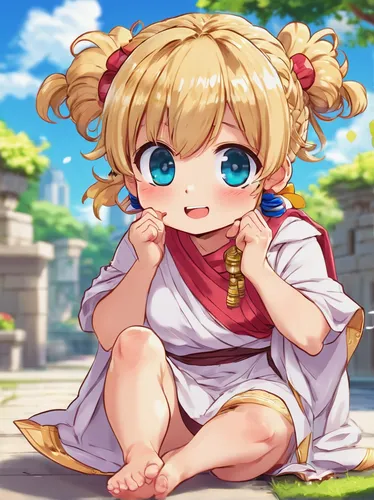 meteora,nero claudius,jessamine,nero,ashitaba,darjeeling,elza,minerva,camellia,honolulu,lux,vexiernelke,artemis temple,kyi-leo,togra,portrait background,chibi,chibi girl,erika,lakshmi,Illustration,Japanese style,Japanese Style 02