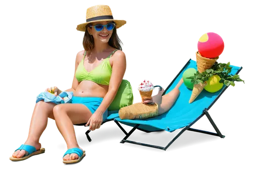 summer clip art,yellow sun hat,beach furniture,sun hat,summer icons,beach chair,summer items,mock sun hat,holidaymaker,summer background,sun hats,ordinary sun hat,summer hat,high sun hat,image editing,beachgoer,deckchair,sunbed,solarium,womans seaside hat,Illustration,Realistic Fantasy,Realistic Fantasy 32