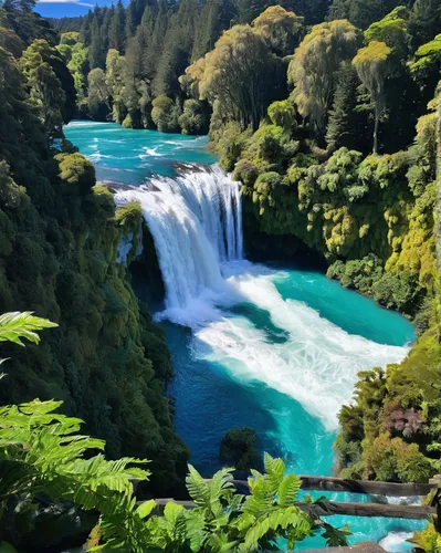 patagonia,mckenzie river,nz,new zealand,green waterfall,niagara,plitvice,rotorua,falls,aare,the chubu sangaku national park,water falls,salt creek falls,rhine falls,krka national park,south island,niagara falls,north island,huka river,newzealand nzd,Art,Artistic Painting,Artistic Painting 38