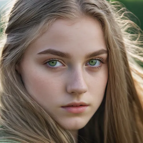 green eyes,girl portrait,beautiful young woman,mystical portrait of a girl,young woman,portrait photography,heterochromia,portrait of a girl,greta oto,pretty young woman,young girl,women's eyes,mascara,teen,blue eyes,beautiful face,girl lying on the grass,young beauty,portrait photographers,pupils,Photography,General,Natural