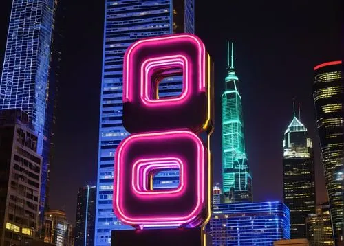 chongqing,neon sign,largest hotel in dubai,nanjing,taipei 101,shanghai,dubai,hong kong,5g,qatar,doha,tianjin,illuminated advertising,kuala lumpur,burj,led display,city sign,digital clock,united arab emirates,tallest hotel dubai,Art,Artistic Painting,Artistic Painting 23